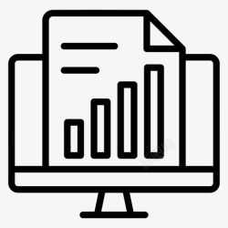 银行数据统计数据分析条形图信息图表高清图片