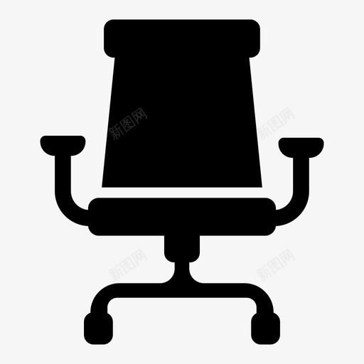 转椅家具办公椅svg_新图网 https://ixintu.com 转椅 家具 办公椅 家居装饰 图标