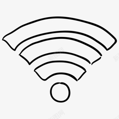 wifi信号互联网接入互联网信号图标