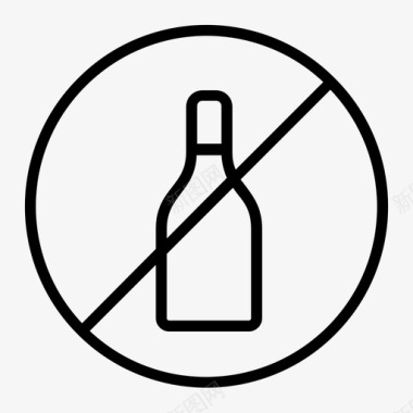 不喝酒饮料伊斯兰教图标