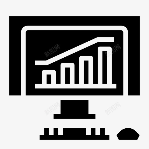 有效性图表统计svg_新图网 https://ixintu.com 有效性 图表 统计 网站 营销 固体 图标