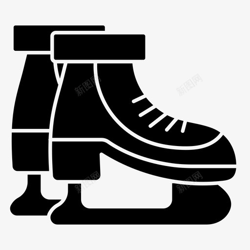 溜冰鞋冰刀直列溜冰鞋svg_新图网 https://ixintu.com 溜冰鞋 冰刀 直列 溜冰 一套 事件 娱乐 符号 矢量 矢量图 图标