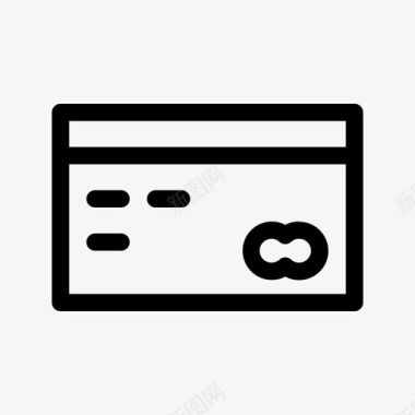 信用卡电子货币支付图标