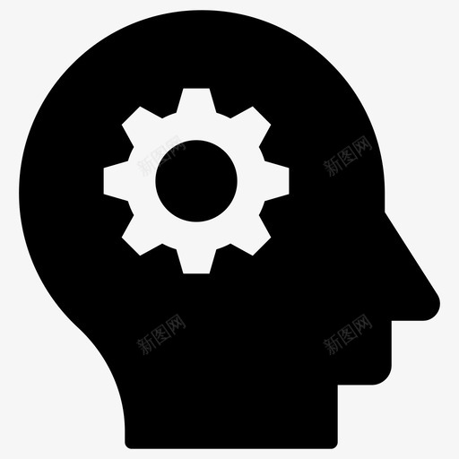 头脑风暴人工智能大脑开发svg_新图网 https://ixintu.com 大脑 头脑 风暴 人工智能 开发 处理 创造性思维 流媒体 广播 字形 图标