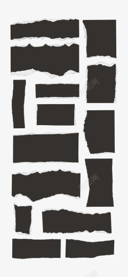 黑色纸张撕边背景图片黑色撕纸边框效果高清图片