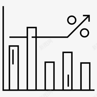 税收统计会计税信用税图标