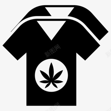 毒品服装大麻商品大麻保健剂图标