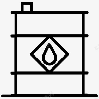 油桶汽油天然气图标