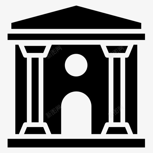 法院建筑建筑法院大楼svg_新图网 https://ixintu.com 法院 建筑 大楼 建筑法 法律 政府 司法 立体 矢量 矢量图 图标