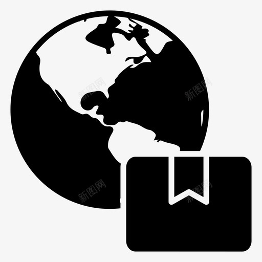 全球配送国际配送物流svg_新图网 https://ixintu.com 配送 全球 国际 物流 一套 物流配送 实体 实体图 图标