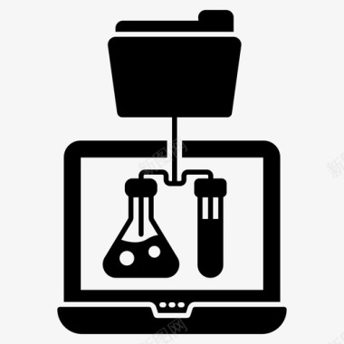 化学文件夹化学档案化学文档图标