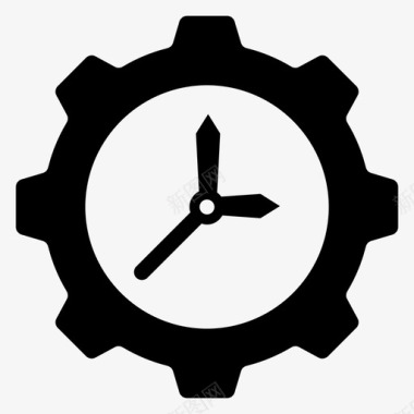 时间管理时间配置时间保管器图标