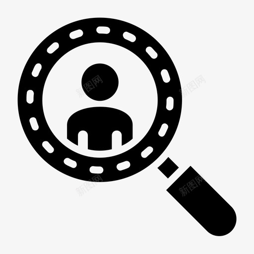 员工搜索经理搜索候选人评估svg_新图网 https://ixintu.com 员工 搜索 候选人 放大 经理 评估 人力 资源管理