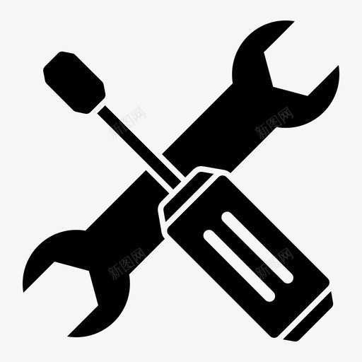 安装修理螺丝刀svg_新图网 https://ixintu.com 安装 修理 螺丝刀