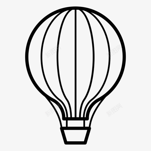 热气球冒险气球svg_新图网 https://ixintu.com 热气球 气球 冒险 航空运输 降落伞 事件 娱乐 图标