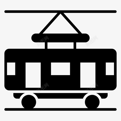 有轨电车电动火车铁路公路svg_新图网 https://ixintu.com 有轨 电车 电动 火车 铁路 公路运输 一套 运输 实体 实体图 图标