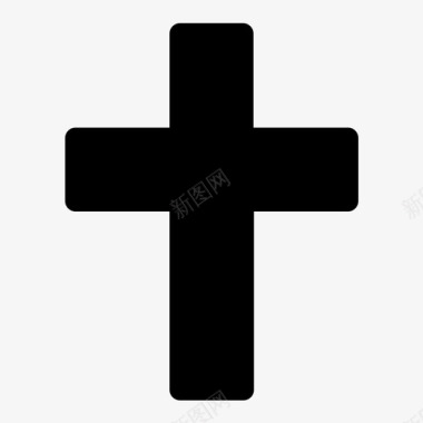 十字架基督教复活节图标