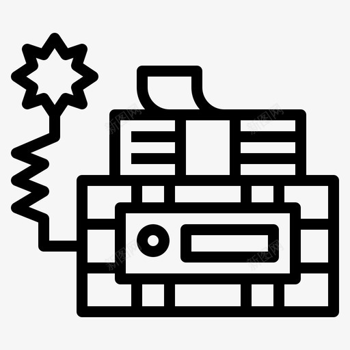 负债资产部门svg_新图网 https://ixintu.com 资产 负债 部门 货币 轮廓 图标