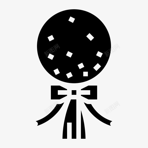 气球花束祝贺svg_新图网 https://ixintu.com 婚礼 气球 花束 祝贺 实体 实体图 图标