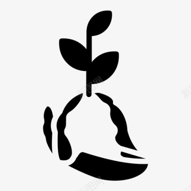 植物发展植物生产植物保护图标