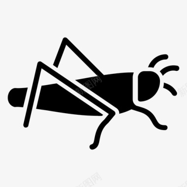 蝗虫蚂蚁虫子图标