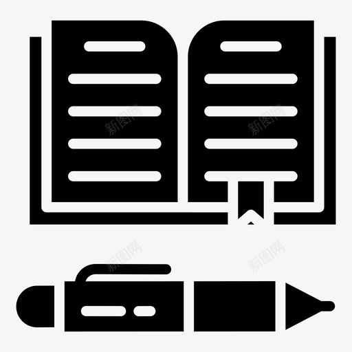 写作日记个人日记个人写作svg_新图网 https://ixintu.com 写作 日记 个人 教科书 工具 一套 教育 教育学 学校 科学 字形