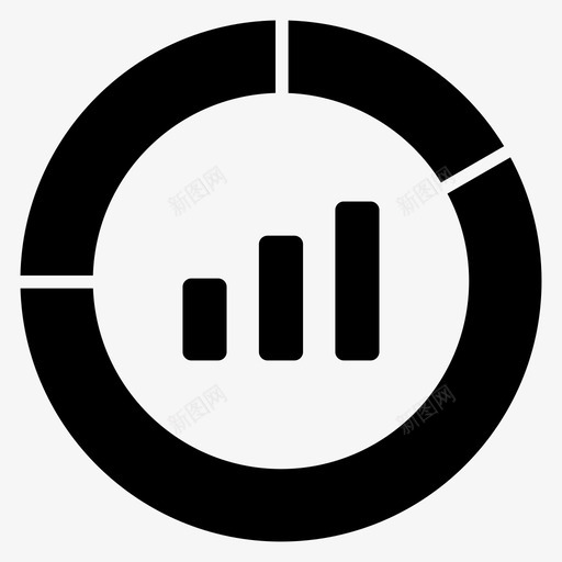 甜甜圈图分析业务图svg_新图网 https://ixintu.com 甜甜圈 业务 分析 循环 数据分析 固体 矢量 矢量图 图标
