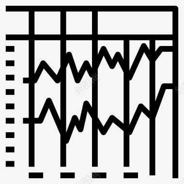 信号质量图表图形图标