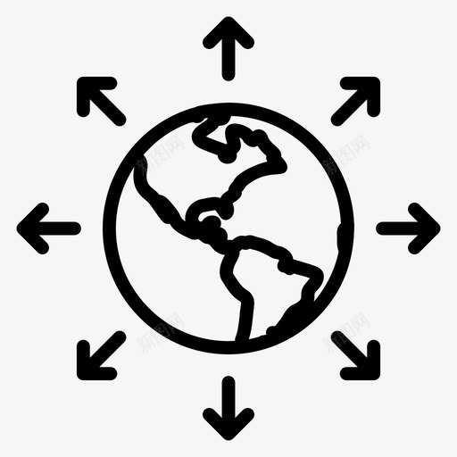 全球扩张业务扩张地理扩张svg_新图网 https://ixintu.com 扩张 全球 业务 地理 发展 一套 货币 金融 营销 银行 行行