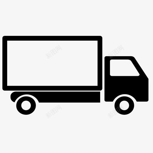 卡车运送货物运输svg_新图网 https://ixintu.com 卡车 运送 货物运输
