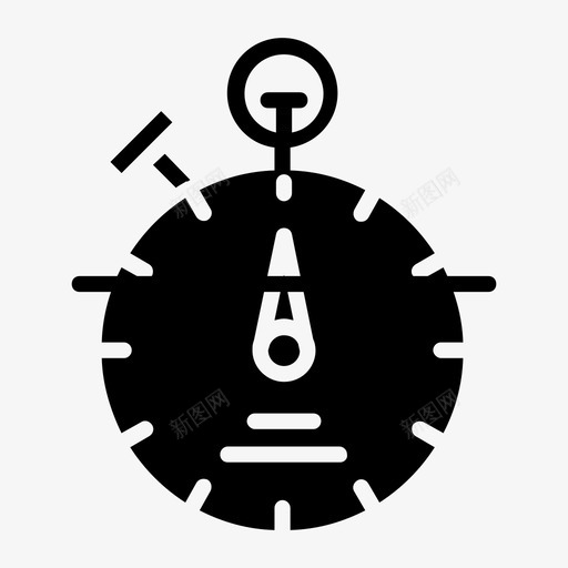 秒表时钟计时表svg_新图网 https://ixintu.com 计时器 秒表 时钟 计时表 时间表 数字 电子设备 图示