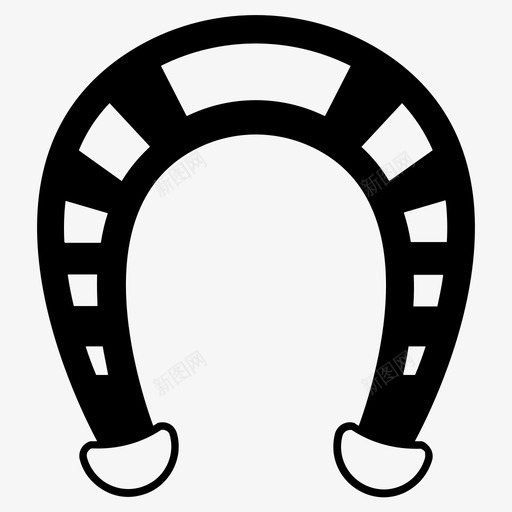马蹄铁马术马桨svg_新图网 https://ixintu.com 马蹄铁 马术 马蹄 铁马 动物
