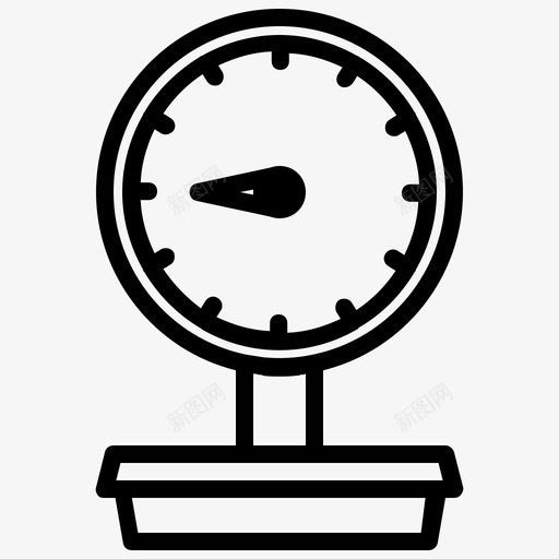重量秤货物客户svg_新图网 https://ixintu.com 重量 交货 物流 货物 客户 装运