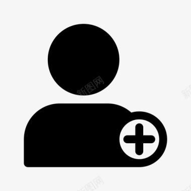 注册帐户添加图标