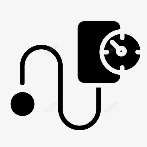 血压血压袖带医学符号svg_新图网 https://ixintu.com 血压 袖带 医学 符号