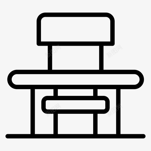 学生桌办公桌学习桌svg_新图网 https://ixintu.com 学生 图标 矢量图 矢量 科学 学校 教育 教育学 班级 地点 工作地