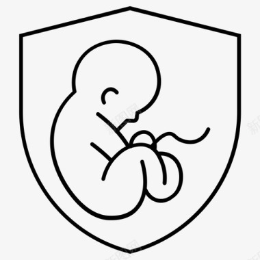 产妇婴儿婴儿护理图标