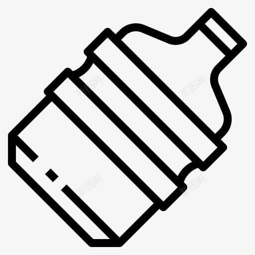 水加仑饮用回收svg_新图网 https://ixintu.com 加仑 回收 饮用 轮廓 图标