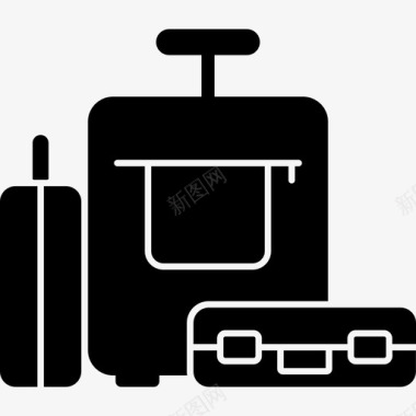 行李包旅游图标