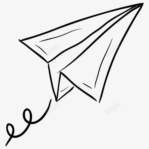 纸飞机折纸飞机发送邮件svg_新图网 https://ixintu.com 飞机 发送 折纸 邮件 消息 一套 商业 金融 概述 图标