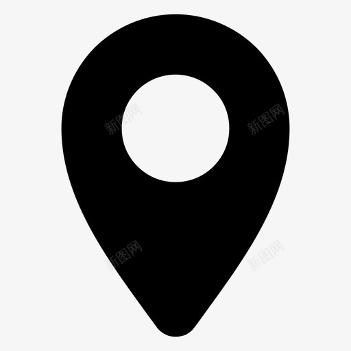 别针地图电子商务位置svg_新图网 https://ixintu.com 别针 地图 电子商务 位置
