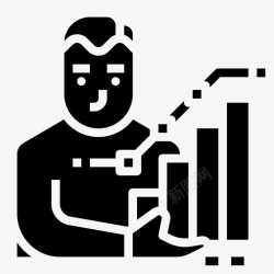 投资公司标志股东图表投资高清图片