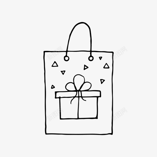 包装生日礼物svg_新图网 https://ixintu.com 礼物 包装 生日 节日