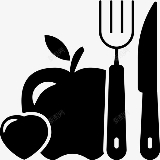 有机食品绿色蔬菜厨房用品svg_新图网 https://ixintu.com 有机 食品 绿色 蔬菜 厨房用品 素食 营养师