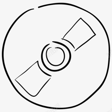 光碟音频光碟光碟唱片图标