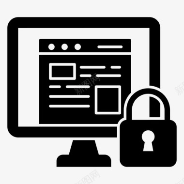 web安全保护网站安全网站图标