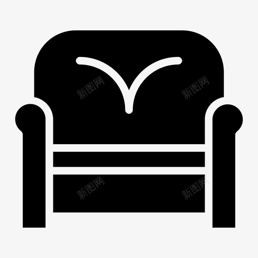 沙发舒适装饰svg_新图网 https://ixintu.com 沙发 舒适 装饰 家具