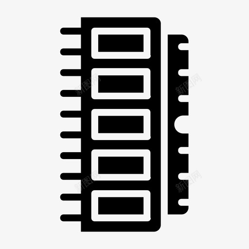 ram计算机存储器印刷电路板svg_新图网 https://ixintu.com 存储器 模块 计算机 印刷 印刷电路 电路板 随机 存取 数字 电子设备 图示