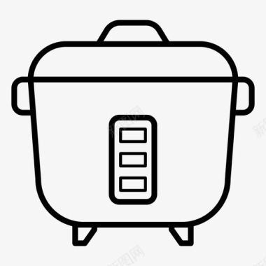 电饭煲炊具家用电器图标
