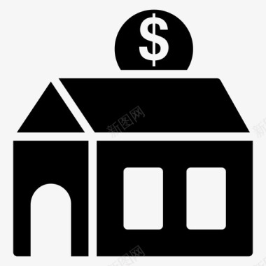 豪宅房价物业费图标